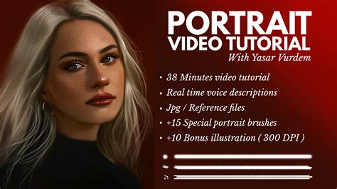 ArtStation - Portrait Painting in Photoshop Video Tutorial | Tutorials