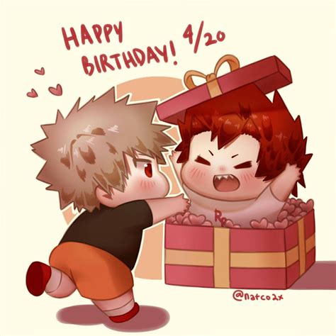 Happy Birthday Bakugou! by NatcoNatco on DeviantArt