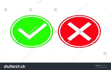 Ok Not Ok Symbols Go No: ilustración de stock 1333705211 | Shutterstock