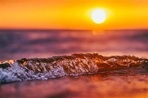 HD wallpaper: sea, Sun, waves, nature | Wallpaper Flare