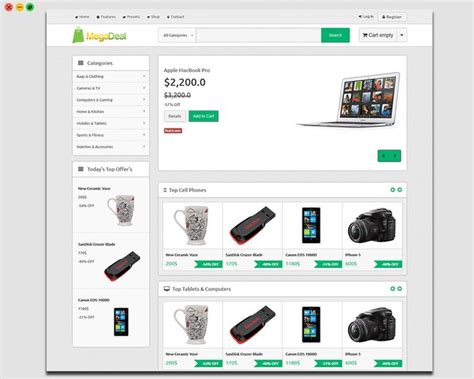 Joomla Ecommerce Template | Ecommerce template, Joomla templates, Joomla