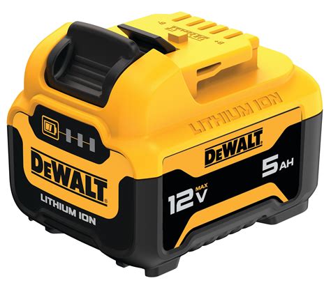 12V MAX* 5.0Ah Lithium Ion Battery - DCB126 | DEWALT Dewalt Power Tools, Power Tool Batteries ...