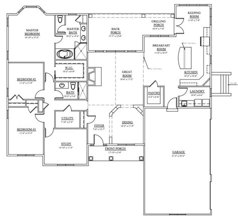 Sample Ashton Floor plan