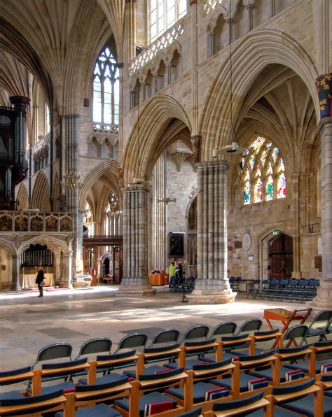 Exeter 009 Cathedral Interior 02a Nave | Peter | Flickr