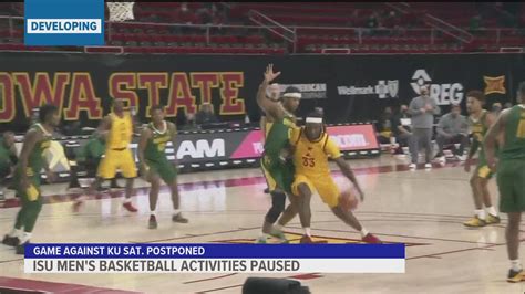 ISU men's basketball activities paused 'indefinitely' | weareiowa.com