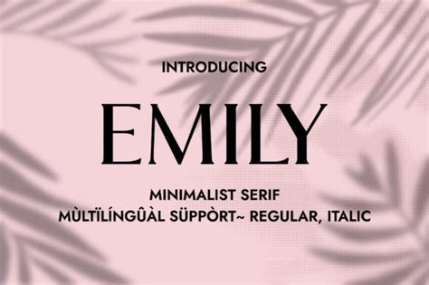 Download Emily Font Font for free | Font Style