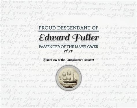 Proud Mayflower Descendant - Edward Fuller Digital Art by ...