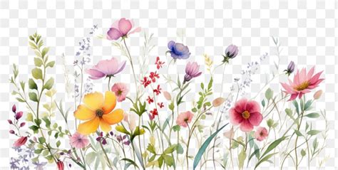 PNG Flower painting outdoors pattern | Premium PNG - rawpixel