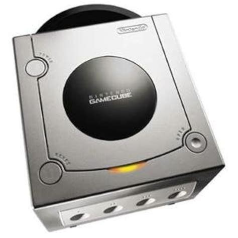 GameCube Console Platinum Nintendo Silver