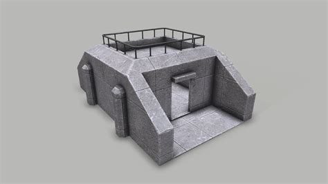 ArtStation - Military Bunker | Game Assets