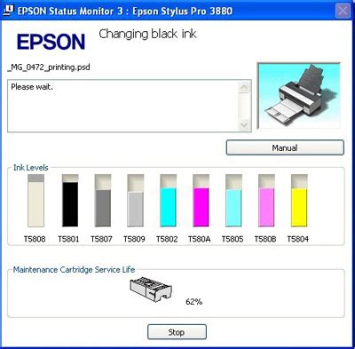 Epson 3880 printer samples - chipsenturin