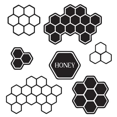 ᐈ Honeycomb stock illustrations, Royalty Free honeycomb silhouette vectors | download on ...