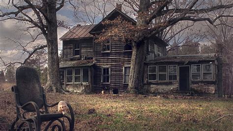 HD wallpaper: house, farmhouse, abandoned, property, haunted house, ghost house | Wallpaper Flare