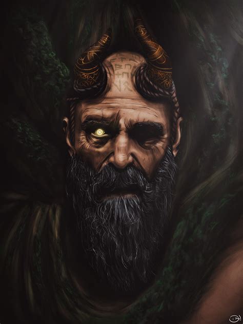 Mimir, The Wise One (God of War) - Digital Painting | DNavasak : r/gaming