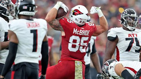 Trey McBride becomes first Cardinals TE with 100 receiving yards since 1989 game featuring Ed ...