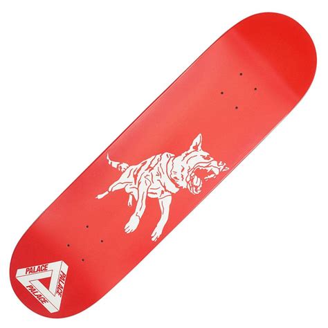 Palace Skateboards Dog (Red) Skateboard Deck 8.375'' - SKATEBOARDS from ...