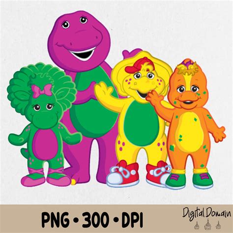 Barney And Friends Png Barney Png Png Cutting File Inspire Uplift | The ...