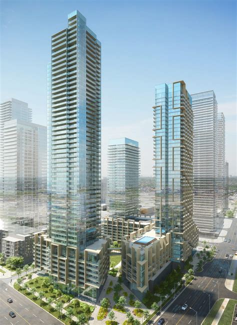 Vaughan Metropolitan Centre's First Purpose-Built Rental Breaks Ground | UrbanToronto