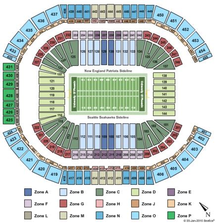 University Of Phoenix Stadium Tickets in Glendale Arizona, Seating ...