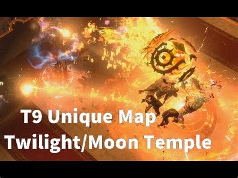 PathOfExile 3.1 | T9 The Twilight Temple Moon Temple Map - YouTube