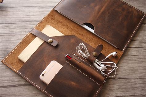 Leather MacBook Air Case 2016 MacBook Pro Sleeve Bags