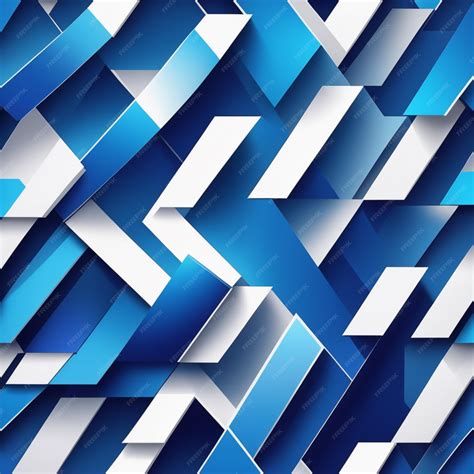 Premium AI Image | vector abstract blue paper background