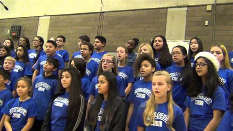 Explorer Middle School Christmas 2015 Ensemble Performance - YouTube