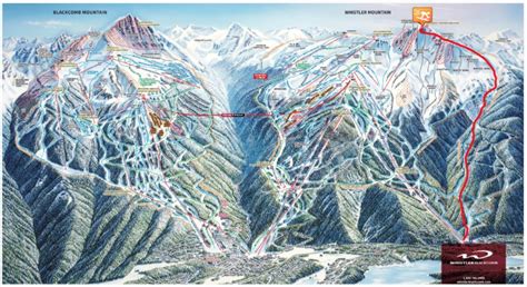 Whistler Ski Runs: Peak to Creek