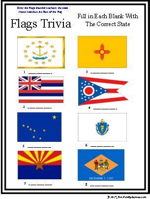 United States Flags trivia with over 30 Country Flags Trivia also.