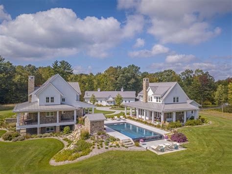 Gorgeous farmhouse estate unites with nature in the Michigan ...