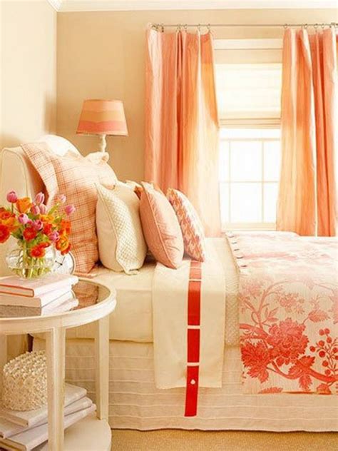 Warm Coral Bedroom | Bedroom ideas in 2019 | Coral bedroom, Bedroom colors, Home decor