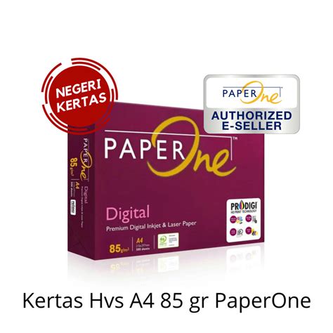 Jual Kertas HVS A4 85 gr PaperOne | Shopee Indonesia