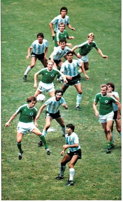 Argentina vs Alemania mundial de México 1986 | Seleccion argentina de futbol, Mundial de futbol ...