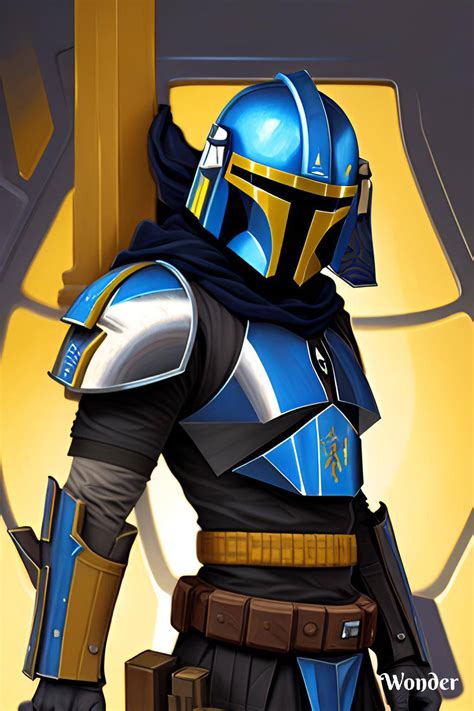 Ai mandalorian art by Bassnium on DeviantArt