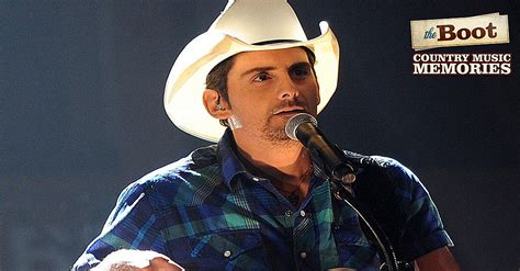 Country Music Memories: Brad Paisley Makes His Opry Debut