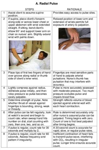 Nurses Notes: Assessing Radial Pulse and Apical Pulse