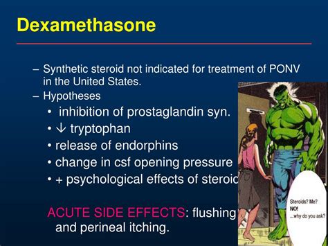 PPT - Post Operative Nausea & Vomiting: The Role of Antiemetics PowerPoint Presentation - ID:300139