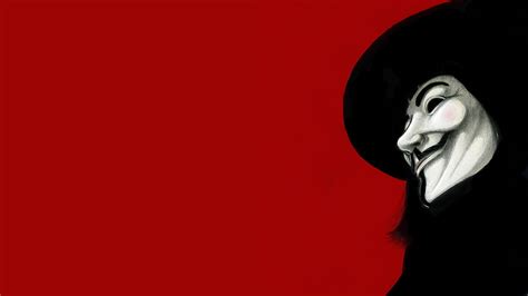 movies, Guy, Fawkes, V, For, Vendetta, Fan, Art, Red, Background ...