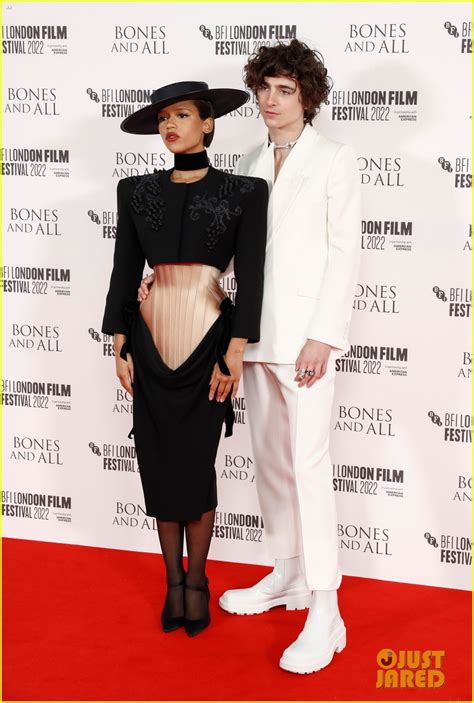 Timothee Chalamet & Taylor Russell Deliver The Perfect Contrast At 'Bones & All' London Premeire ...