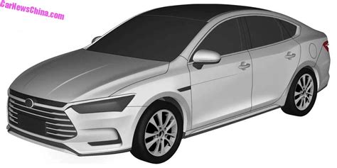 Patent Applied: This Is The New BYD Qin Electric Sedan For China