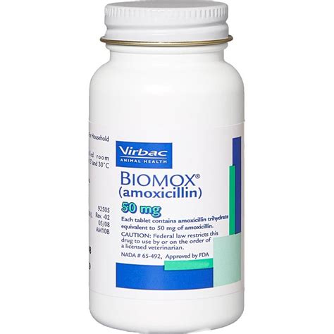 Biomox (Amoxicillin) Tablets for Dogs | Allivet