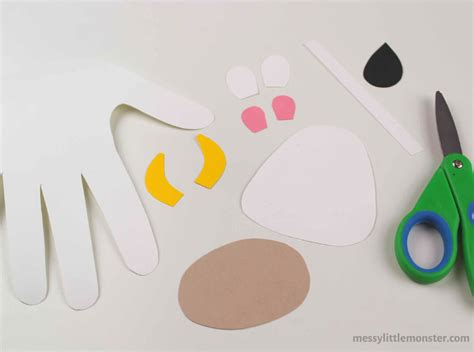 Handprint Cow Craft - Messy Little Monster