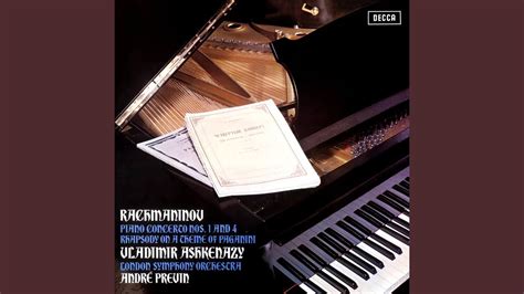 Rachmaninoff: Rhapsody on a Theme by Paganini, Op. 43 - Var. 18. Andante cantabile (Remastered ...