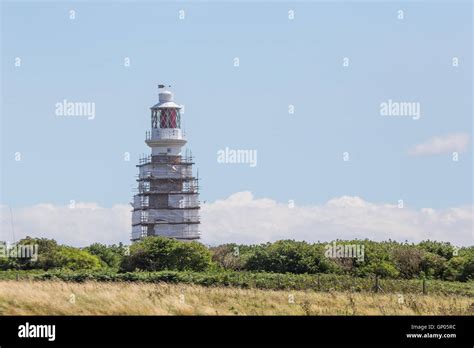 Flat Holm Lighthouse Stock Photo - Alamy