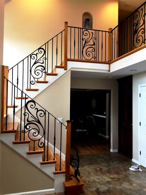 30+ Wrought Iron Interior Stair Railings