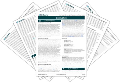 Euthyphro Summary & Analysis | LitCharts