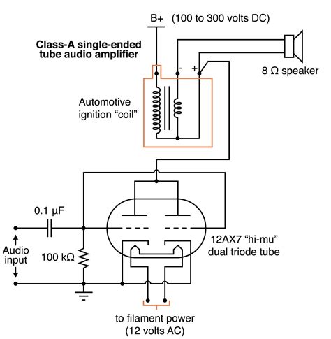 Tube Lab - Vacuum Tube Audio Amplifier | Discrete Semiconductor Circuit Projects | Electronics ...