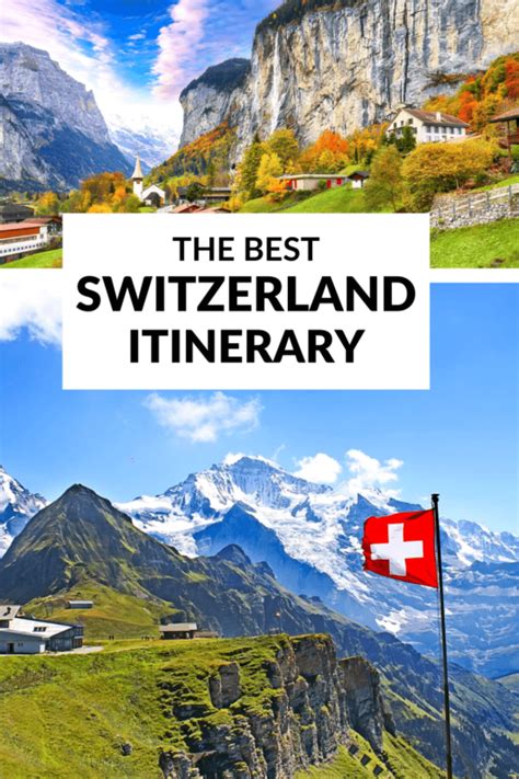 The Perfect Switzerland Itinerary 7 Days - 10 Days | Wanderlust Crew