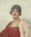 An Egyptian Beauty - William Clarke Wontner - WikiGallery.org, the largest gallery in the world