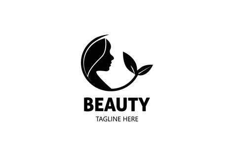 belleza logo diseño para femenino. cosmético logo diseño. piel cuidado logo para productos ...